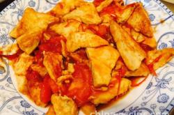 The recipe for tomato braised tofu