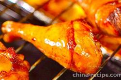 The recipe for grilling chicken legs