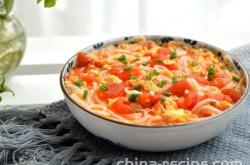 How to make Tomato and egg soup noodles