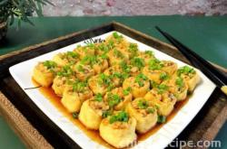 Steamed Oily bean curd