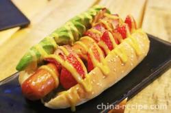 The recipe for honey mustard hot dogs