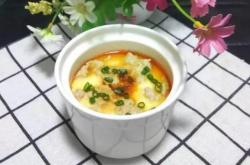 The recipe for steamed eggs