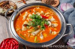 Recipe for Red Sour Soup Fish