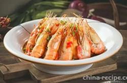 The method of cooking sweet shrimp