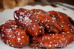 The recipe for cola chicken wings