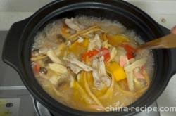 Recipe for Sour Radish Duck Palm Soup