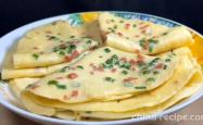 The recipe for egg pancakes