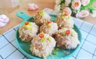 How to make glutinous rice meatballs