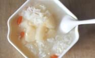 Snow pear medlar Congee