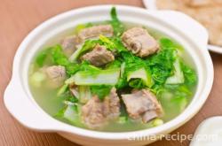 Recipe for Cabbage and Pork Rib Soup