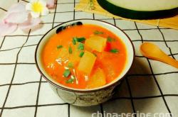 How to make tomato Winter melon soup