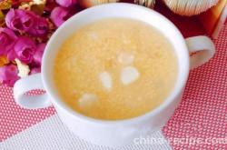 How to make millet yam Congee