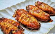 The recipe for grilling chicken wings with black pepper