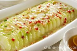 The recipe for spicy shrimp skin and winter melon