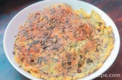 The recipe for salted vegetables and eggs