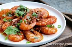 Recipe for Braised Shrimp in Oyster Sauce