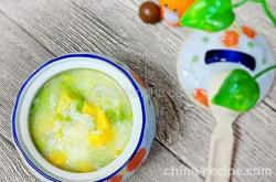 The practice of milk flavored grains Congee