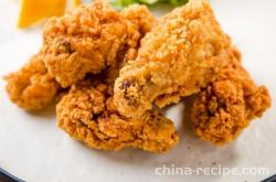 The method of making fragrant and crispy wing roots