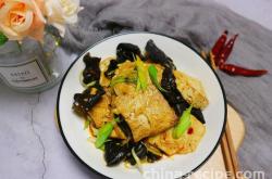 The Method of Braised Tofu with Mushroom