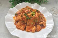 The recipe for sweet and sour tofu