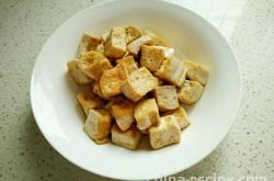 The recipe for returning cooked tofu