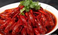 The recipe for spicy crayfish