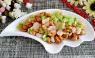 The recipe for cashew shrimp