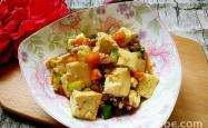 The method of making seasonal vegetable tofu