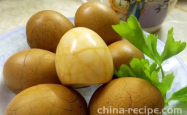 Practice of spiced Tea egg