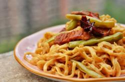 The Method of Shanxi Noodles Braised with Beans