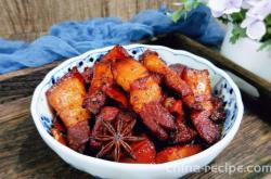 Homely Braised pork belly in Brown Sauce