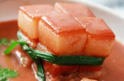 Practice of Fermented bean curd Braised pork belly