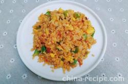 How to make Fried Rice with tomato and egg