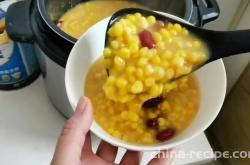 Practice of Congee with corn residue