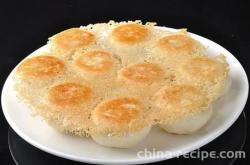 The method of making water fried buns