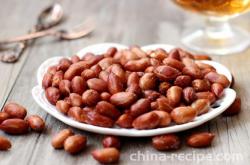 The recipe for crispy peanuts