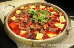 How to make beef with tofu pudding