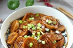 The recipe for oyster sauce and apricot abalone mushroom