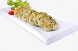 The recipe for shrimp meat and leek pancakes