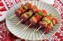 The recipe for flat bottomed pan version of Sichuan pepper chicken skewers