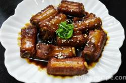 The recipe for sweet and sour ribs