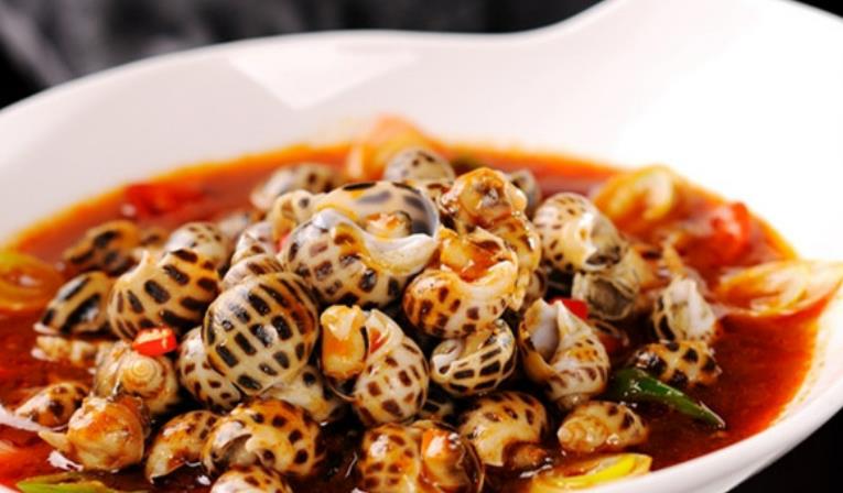 The recipe for spicy wine snails