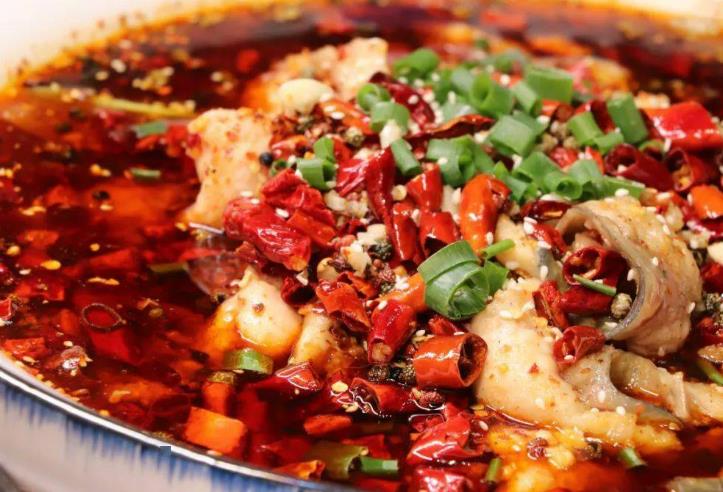 The recipe for Sichuan style boiled fish