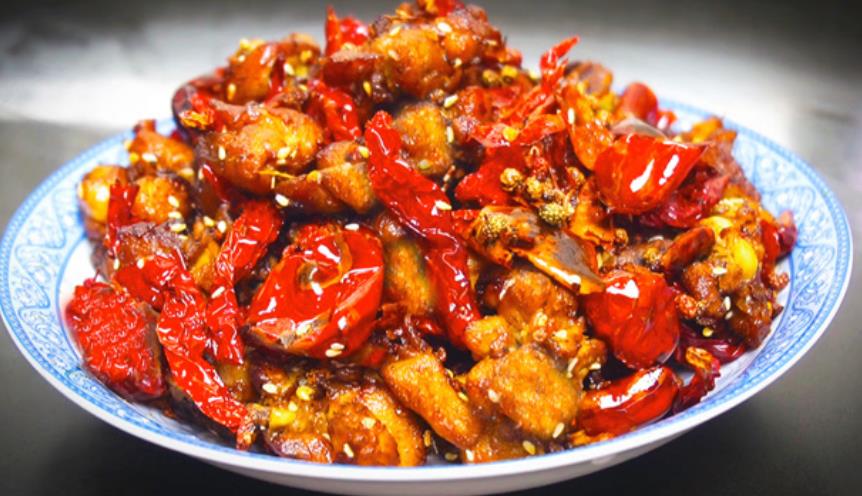 Chongqing spicy deep-fried chicken