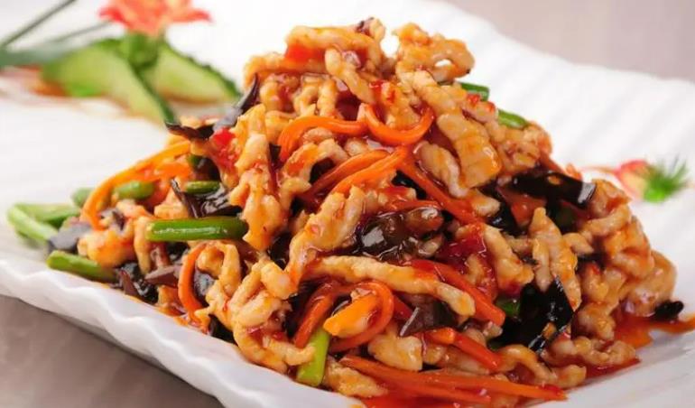 The recipe for fish flavored shredded meat