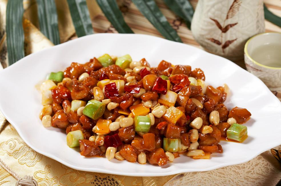 Practice of Kung Pao chicken