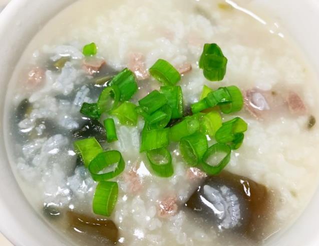 Century egg and Lean Pork Congee