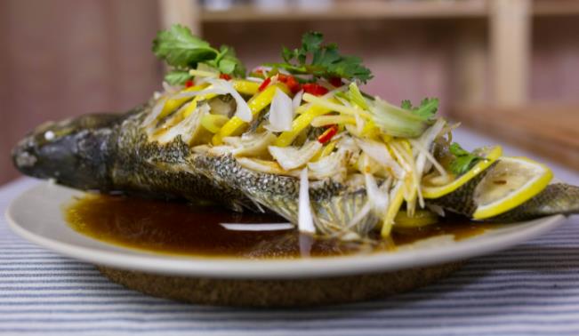 The method of steaming private sea bass