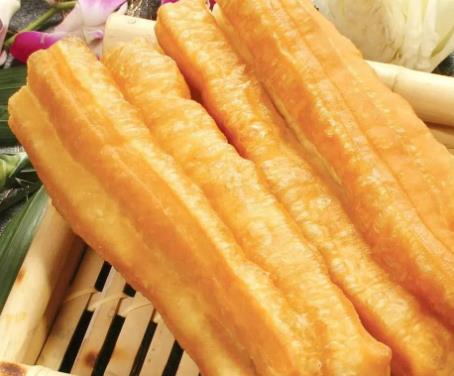 Self made healthy deep-fried dough sticks