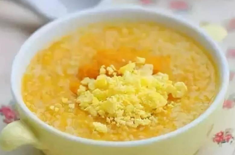 How to make egg yolk millet porridge